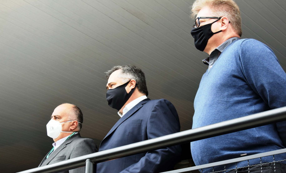 Sesa participa da reinauguração do Pronto Atendimento da Santa Casa de Curitiba. Foto: Américo Antonio/SESA