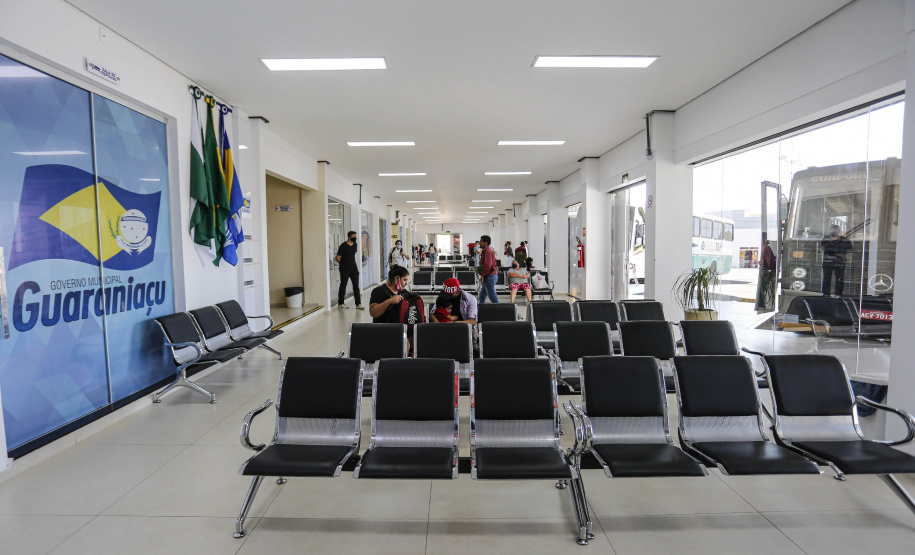 Guaraniaçu - 23-10-2020 - Reforma da rodoviári da cidade de Guaraniaçu- Foto : Jonathan Campos / AEN