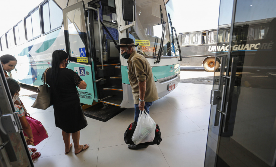 Guaraniaçu - 23-10-2020 - Reforma da rodoviári da cidade de Guaraniaçu- Foto : Jonathan Campos / AEN