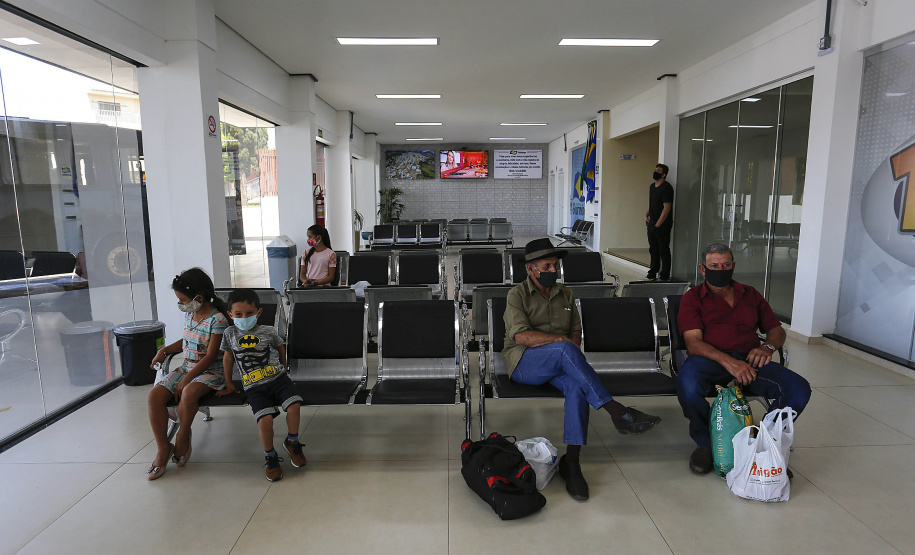 Guaraniaçu - 23-10-2020 - Reforma da rodoviári da cidade de Guaraniaçu- Foto : Jonathan Campos / AEN