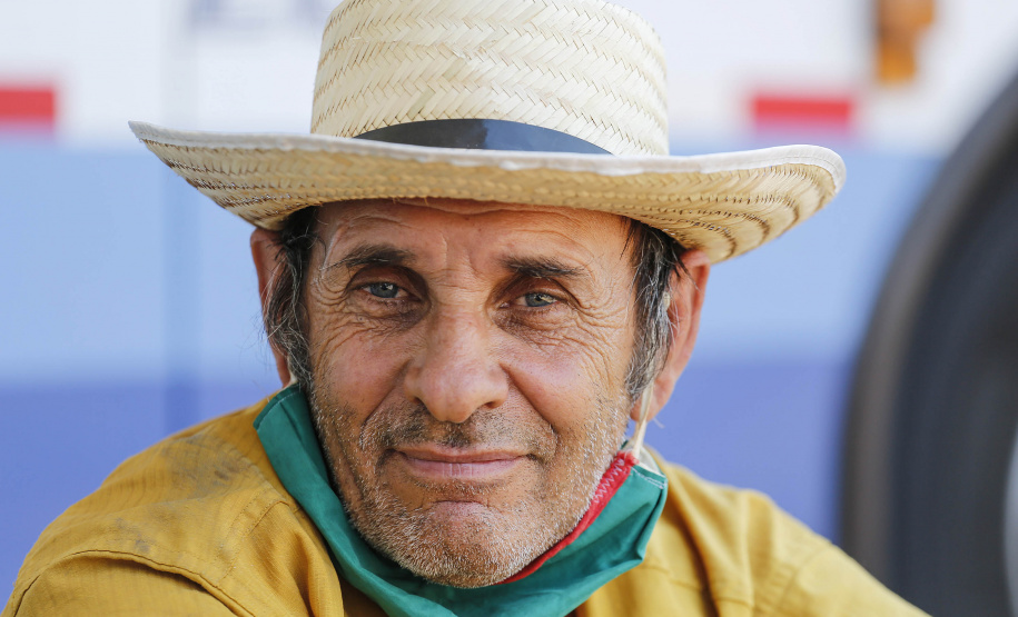 Guaraniaçu - 23-10-2020 - Reforma da rodoviári da cidade de Guaraniaçu- Na foto Otácilio Oliveira - Foto : Jonathan Campos / AEN