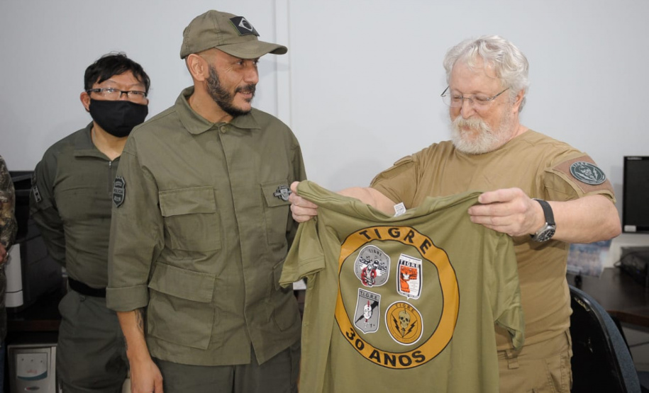 Adauto Abreu de Oliveira, idealizador e fundador do Tático Integrado de Grupos de Repressão Especial (Tigre), fundou a unidade de elite há 30 anos.
Foto: PCPR