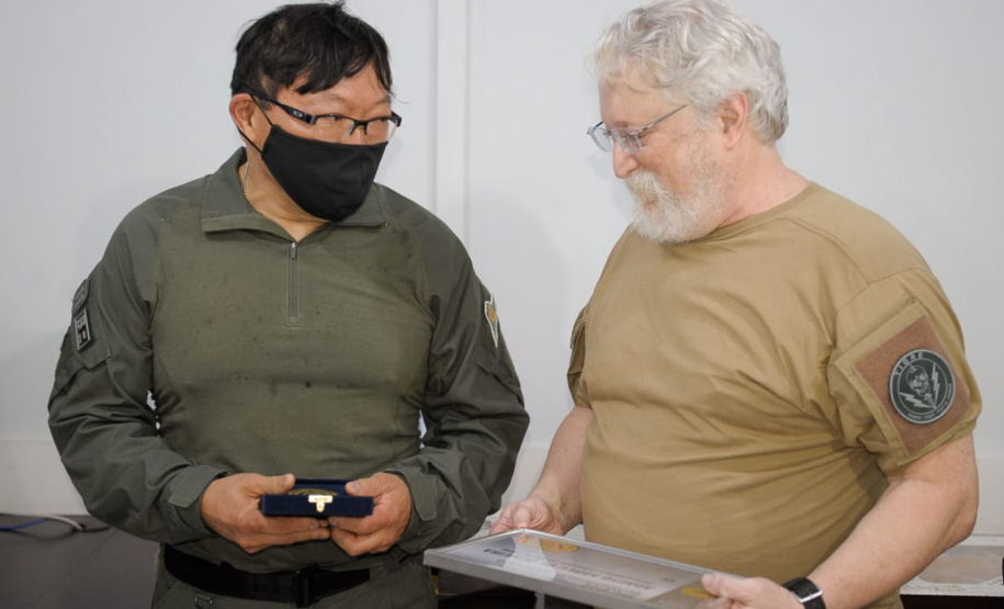 Adauto Abreu de Oliveira, idealizador e fundador do Tático Integrado de Grupos de Repressão Especial (Tigre), fundou a unidade de elite há 30 anos.
Foto: PCPR