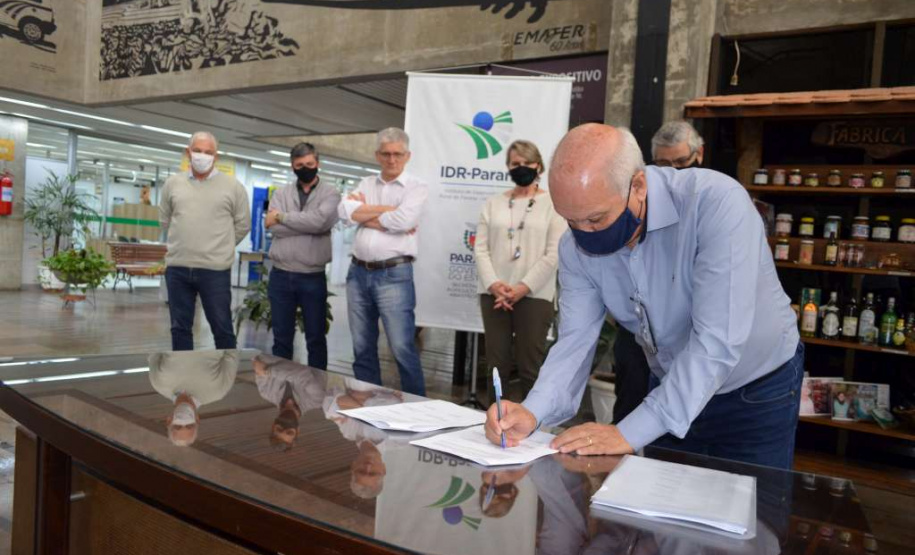 IDR-Paraná e Senar atuarão juntos em ações de desenvolvimento sustentável. Foto:IDR