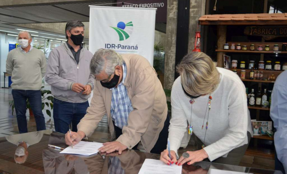 IDR-Paraná e Senar atuarão juntos em ações de desenvolvimento sustentável. Foto:IDR