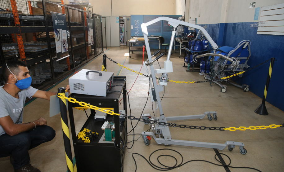 FEITO NO PARANA - Vollenz Reabilitação é uma empresa preparada para melhorar e otimizar a experiência dos pacientes e cuidadores durante o processo de reabilitação. Campo Mourao - 08/10/2020 - Foto: Geraldo Bubniak/AEN