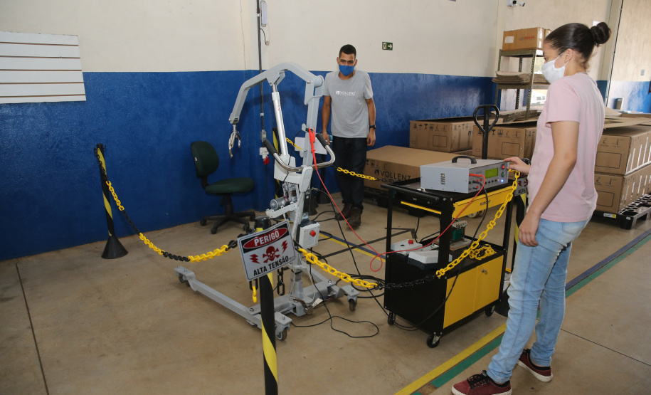 FEITO NO PARANA - Vollenz Reabilitação é uma empresa preparada para melhorar e otimizar a experiência dos pacientes e cuidadores durante o processo de reabilitação. Campo Mourao - 08/10/2020 - Foto: Geraldo Bubniak/AEN