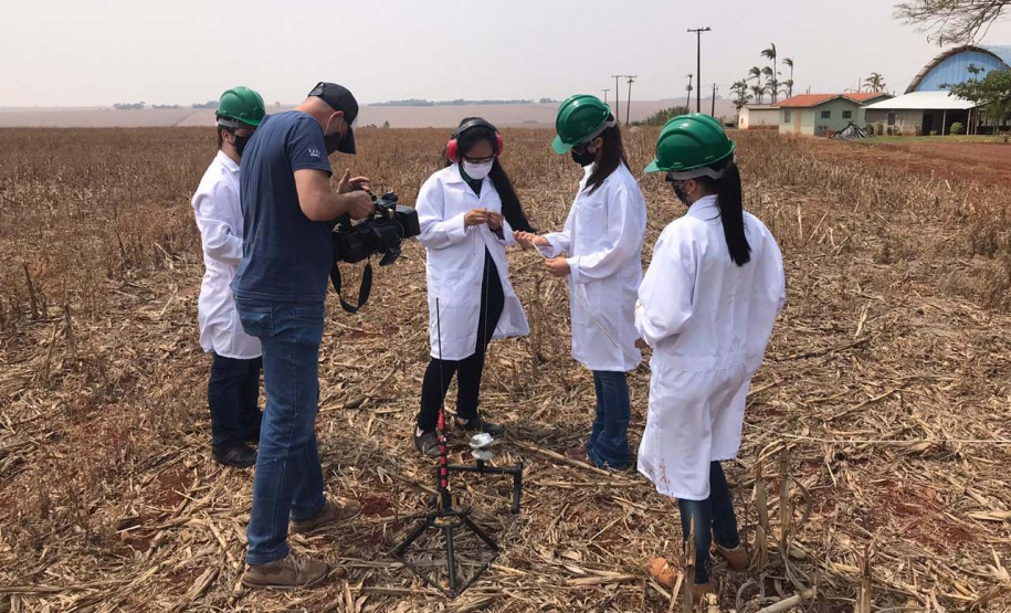 Projeto de reflorestamento com minifoguetes é finalista de prêmio científico nacional. Foto:SEED