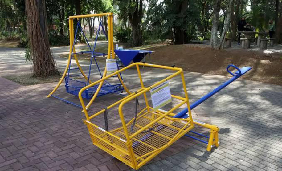 Parque Acessível está aberto para arrecadação de recursos. Foto:SEJUF