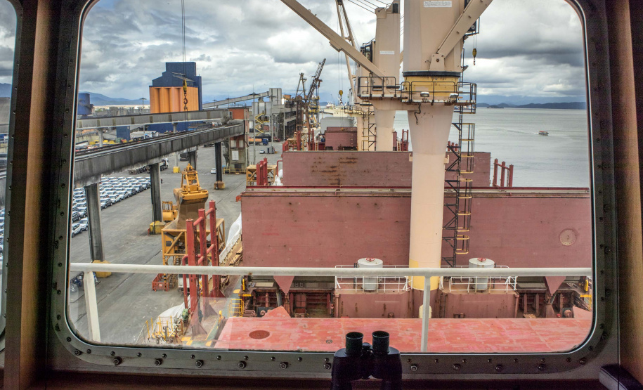 Portos do Paraná alcançam índices altos de ocupação e produtividade.