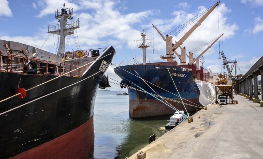 Portos do Paraná alcançam índices altos de ocupação e produtividade.
