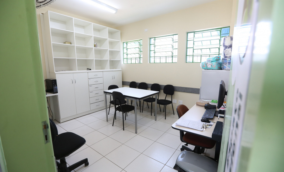 UBS Campos Verdes Londrina A obra de reforma da Unidade Básica de Saúde (UBS) do Campos Verdes em Londrina. Na foto, Secretário municipal de saúde, Felippe Machado14/10/2020 - Foto: Geraldo Bubniak/AEN