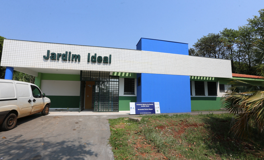 UBS Jardim Ideal Londrina A obra de reforma da Unidade Básica de Saúde (UBS) do Jardim Ideal em Londrina. Na foto, Secretário municipal de saúde, Felippe Machado14/10/2020 - Foto: Geraldo Bubniak/AEN