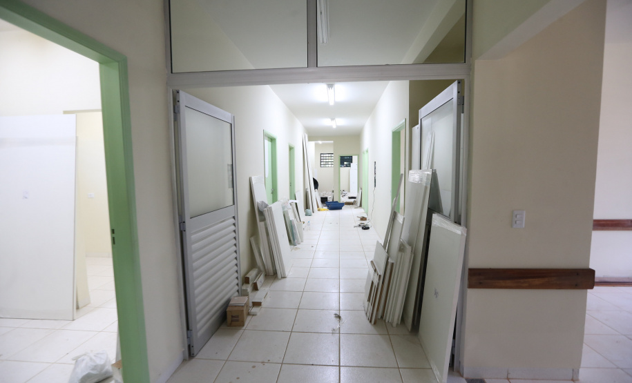 UBS Jardim Ideal Londrina A obra de reforma da Unidade Básica de Saúde (UBS) do Jardim Ideal em Londrina. Na foto, Secretário municipal de saúde, Felippe Machado14/10/2020 - Foto: Geraldo Bubniak/AEN