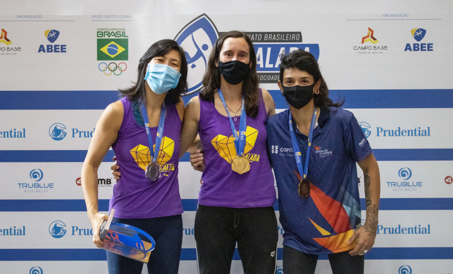 Paranaense se destaca no Campeonato Brasileiro de Escalada. Foto: Paraná Esporte