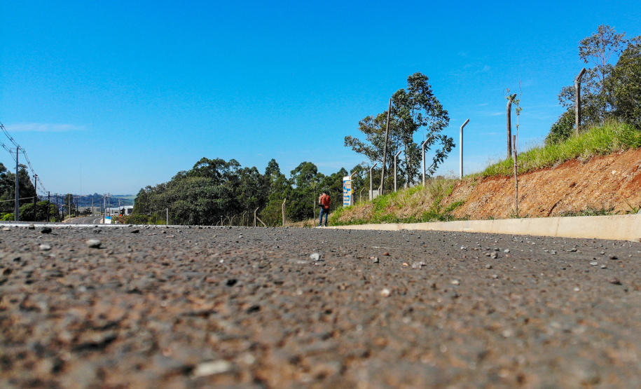 Pavimentação de Vias amplia o desenvolvimento em Apucarana.Foto Gilson Abreu/AEN