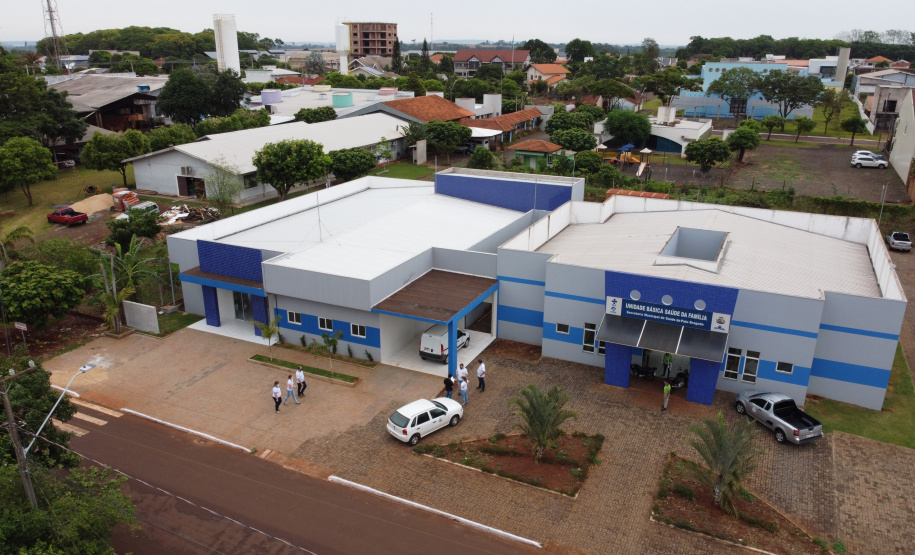 UBS Pato Bragado As edificações da nova Unidade Básica de Saúde (UBS) e Pronto Atendimento (PA) em Pato Bragado estão em processo de conclusão
