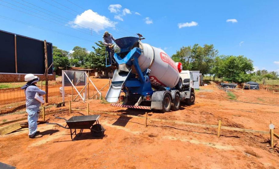 Avançam as obras de moradias populares em Itaguajé e Flórida. Foto: Cohapar