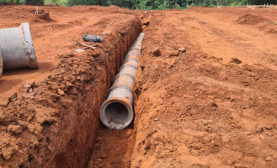 Avançam as obras de moradias populares em Itaguajé e Flórida. Foto: Cohapar
