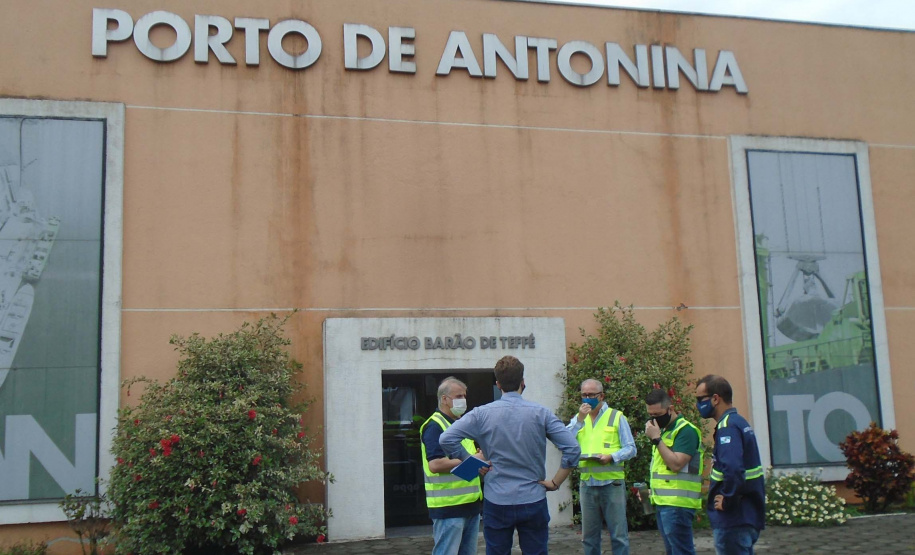 Portos do Paraná obtém 98% de aprovação no desempenho ambiental. Foto: Portos do Paraná