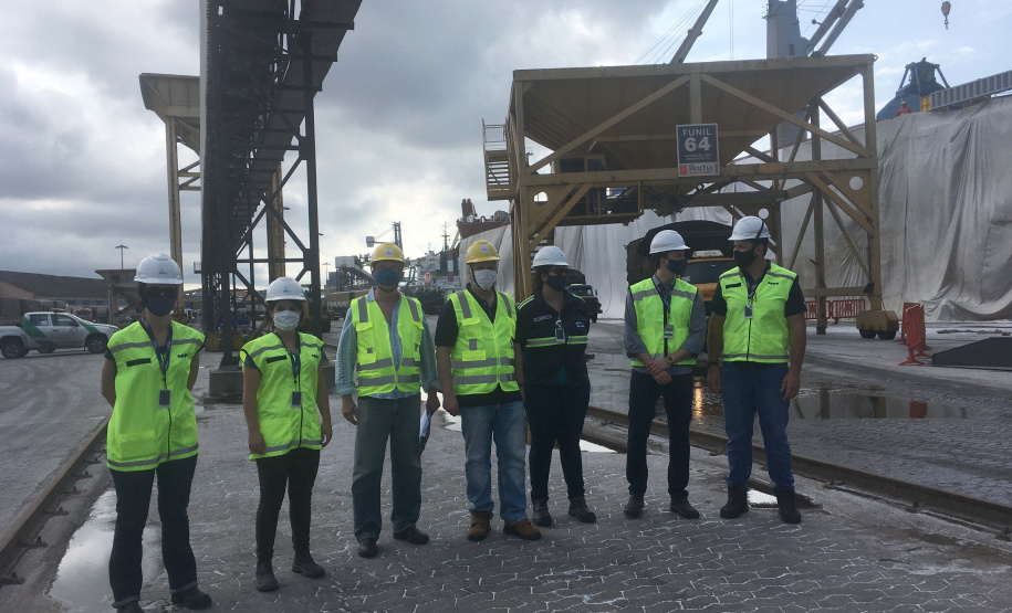 Portos do Paraná obtém 98% de aprovação no desempenho ambiental. Foto: Portos do Paraná