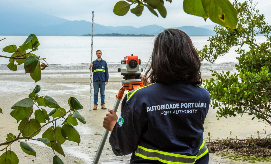 Portos do Paraná obtém 98% de aprovação no desempenho ambiental. Foto: Portos do Paraná