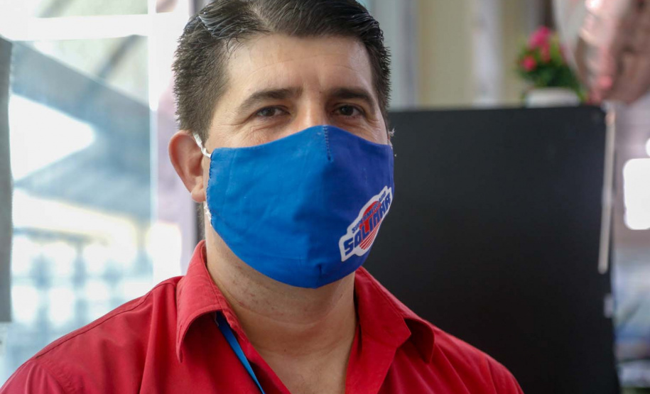 Hospital Maternidade Guaratuba. Reginaldo Conceição Sales.
Foto Gilson Abreu/AEN