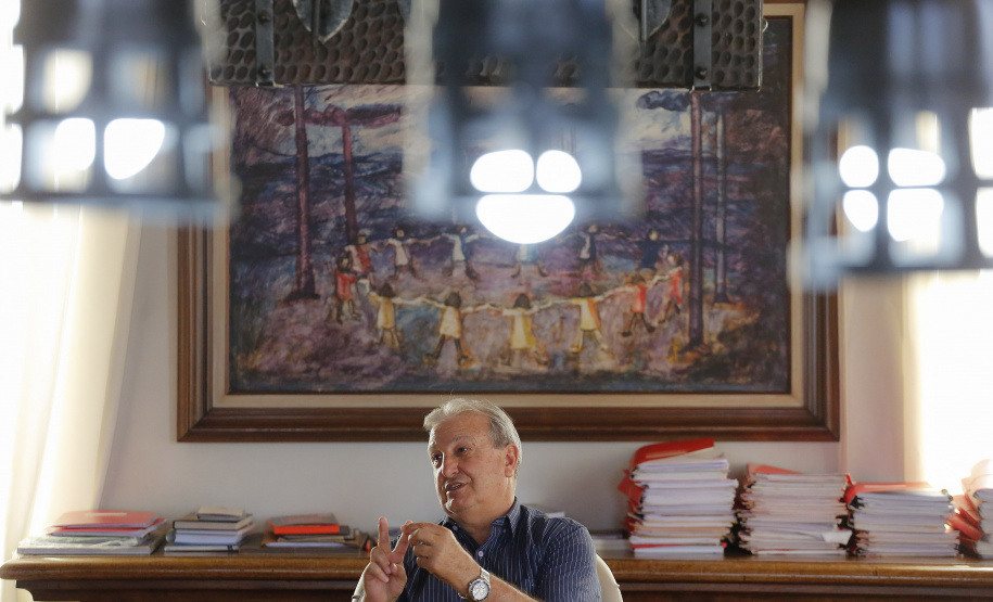 Cascavel - 22-10-2020 - Presidente da Coopavel Dilvo Grolli - Foto : Jonathan Campos / AEN