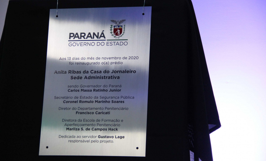 A Escola de Formação e Aperfeiçoamento Penitenciário (Espen) teve sua primeira sede própria inaugurada nesta quinta-feira (19), em Curitiba. O prédio, de três pavimentos, possui 2 mil metros quadrados e está localizado na região central da capital. Além de espaços para formação do servidor, o local abriga também o Museu Penitenciário. Foto: SESP