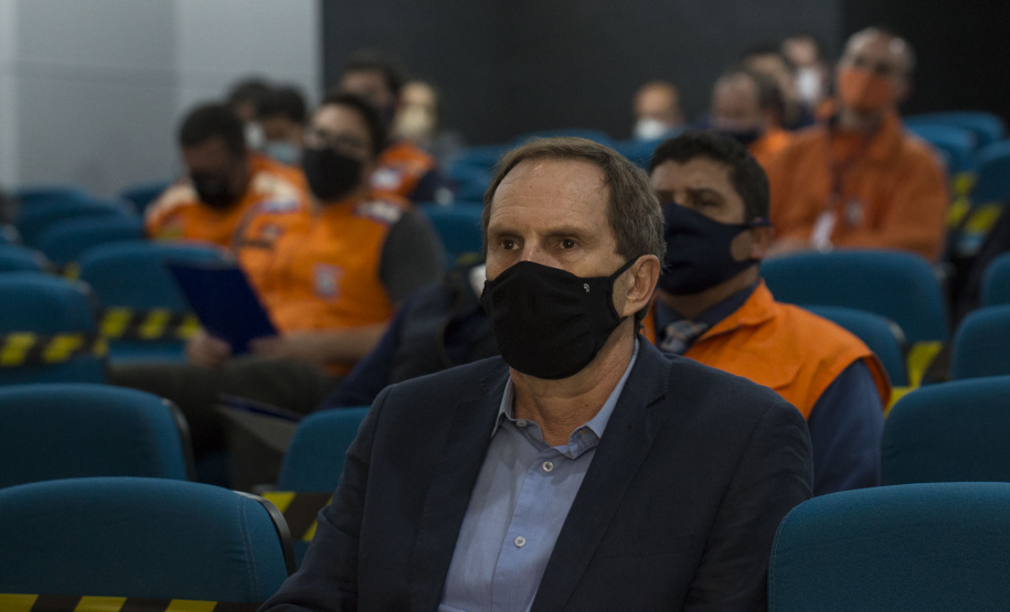 Sanepar apresenta protocolo de segurança de suas barragens na RMC. Foto: Sanepar