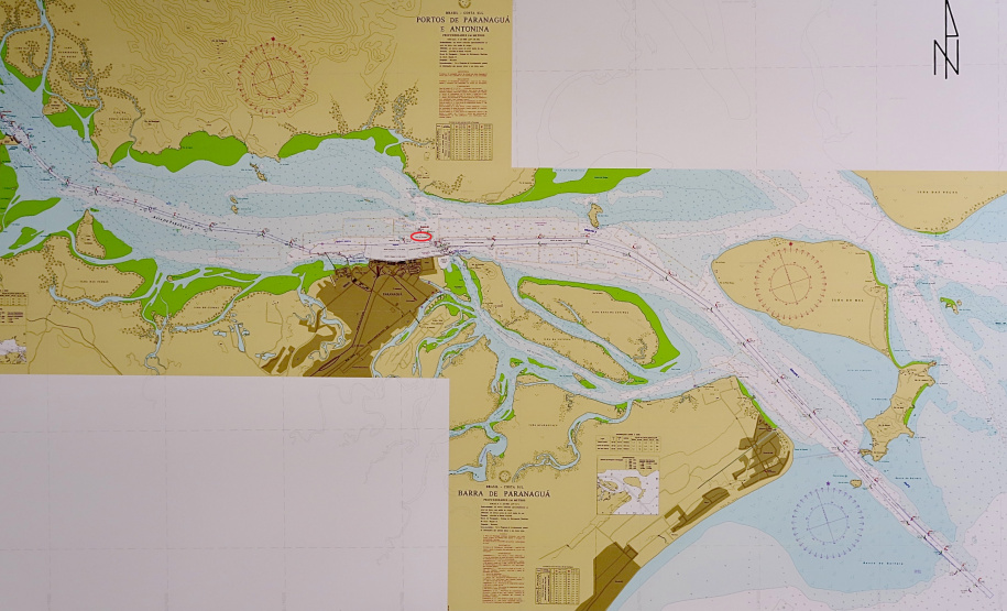 Portos do Paraná dá início ao projeto executivo para a obra de derrocagem.
Foto: Claudio Neves