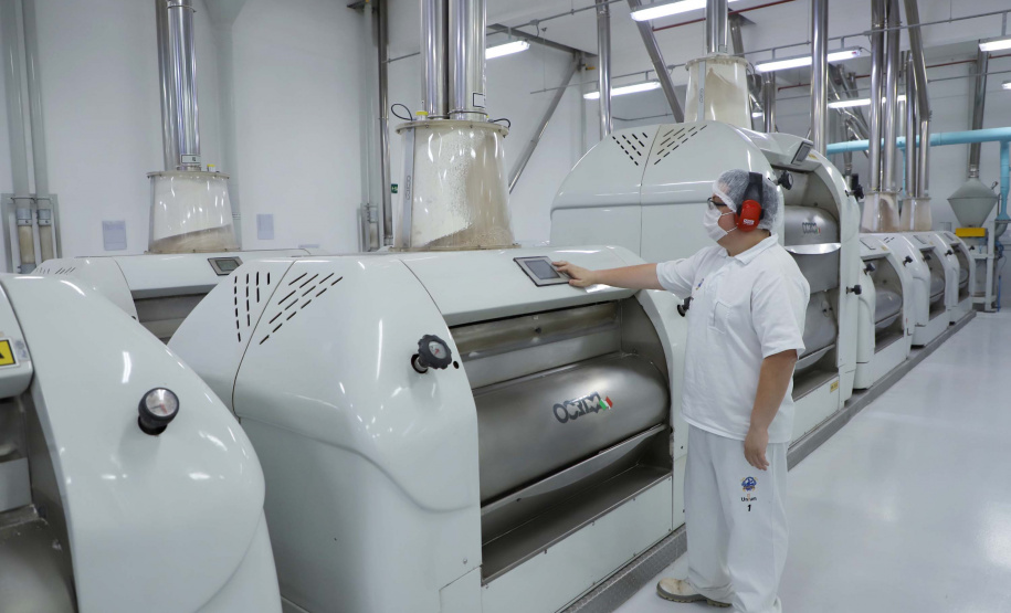 Em Ponta Grossa, o moinho Herança Holandesa, do grupo Unium - que reúne as cooperativas Frísia, Castrolanda e Capal - foi pensado para produzir farinhas especiais para linhas industriais do mercado B2B, como é conhecida a produção para outras marcas.
No entanto, em 2017, a empresa investiu em tecnologia, ampliou seu mix e iniciou a produção de farinhas para uso doméstico.