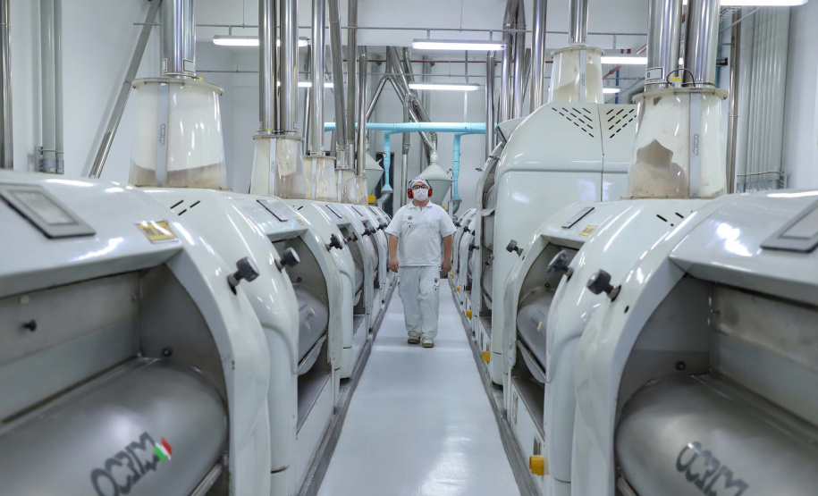 Em Ponta Grossa, o moinho Herança Holandesa, do grupo Unium - que reúne as cooperativas Frísia, Castrolanda e Capal - foi pensado para produzir farinhas especiais para linhas industriais do mercado B2B, como é conhecida a produção para outras marcas.
No entanto, em 2017, a empresa investiu em tecnologia, ampliou seu mix e iniciou a produção de farinhas para uso doméstico.