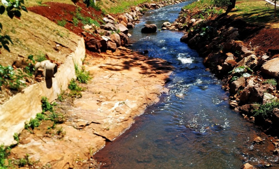 Projeto revitaliza Rio Toledo com recursos do Fundo de Meio Ambiente. FOTO:SANEPAR