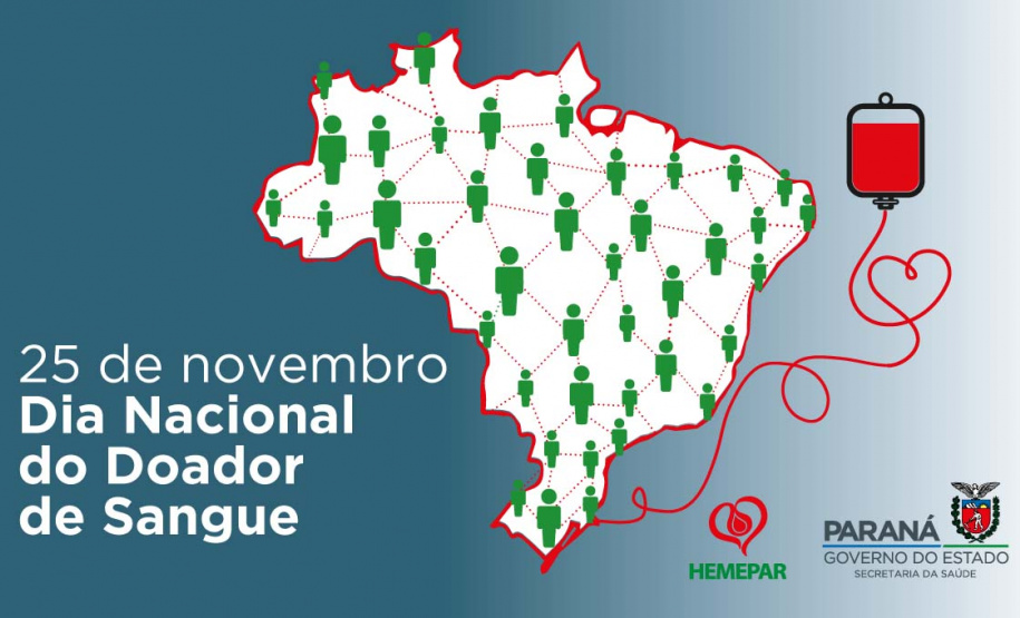 Saúde celebra o Dia Nacional do Doador de Sangue e ressalta a importância da doação