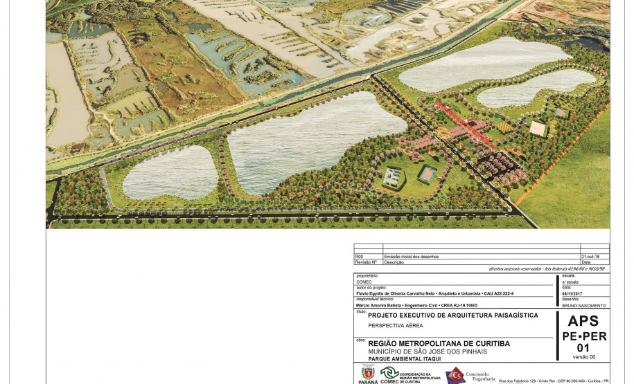 Adobe Photoshop PDF O governador Carlos Massa Ratinho Junior assinou nesta terça-feira (24), no simbólico Dia do Rio, um decreto que institui um Grupo de Trabalho para agilizar a construção de um corredor ecológico com quatro novos parques e reservatórios de água ao longo do Rio Iguaçu na Região Metropolitana de Curitiba.