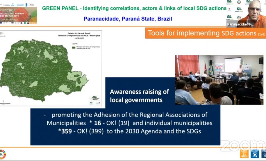 Trabalho do Paranacidade é apresentado em evento internacional
. Imagem:SEDU