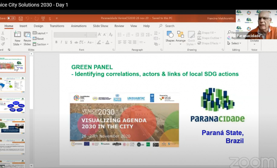 Trabalho do Paranacidade é apresentado em evento internacional
. Imagem:SEDU