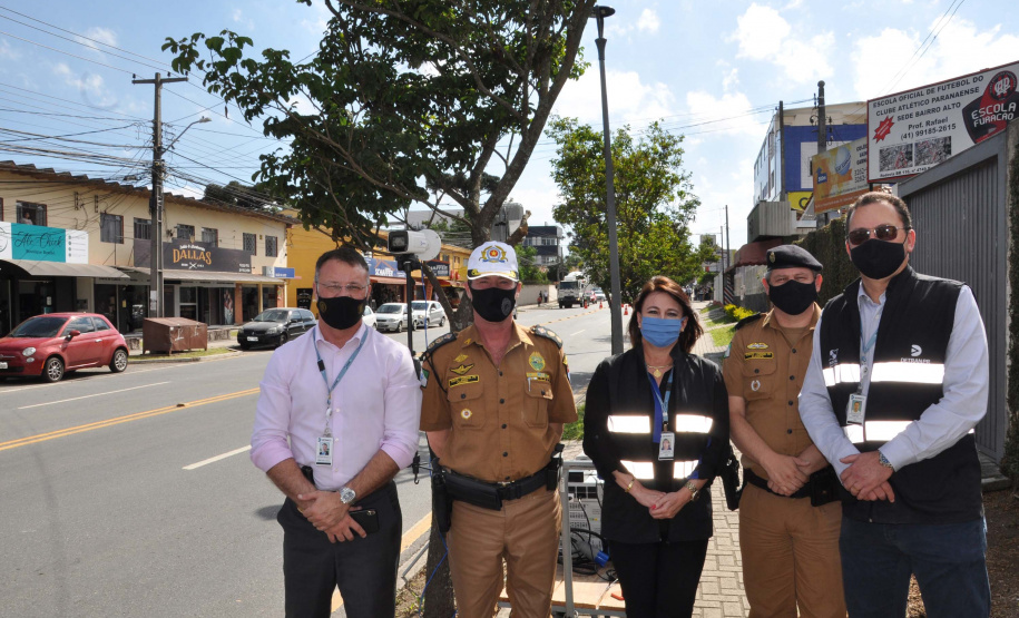 Talonário eletrônico desenvolvido pelo Detran já começa a ser usado pela Polícia Militar do Paraná. Foto:: Adilson Pieczykolan Santana/Detran