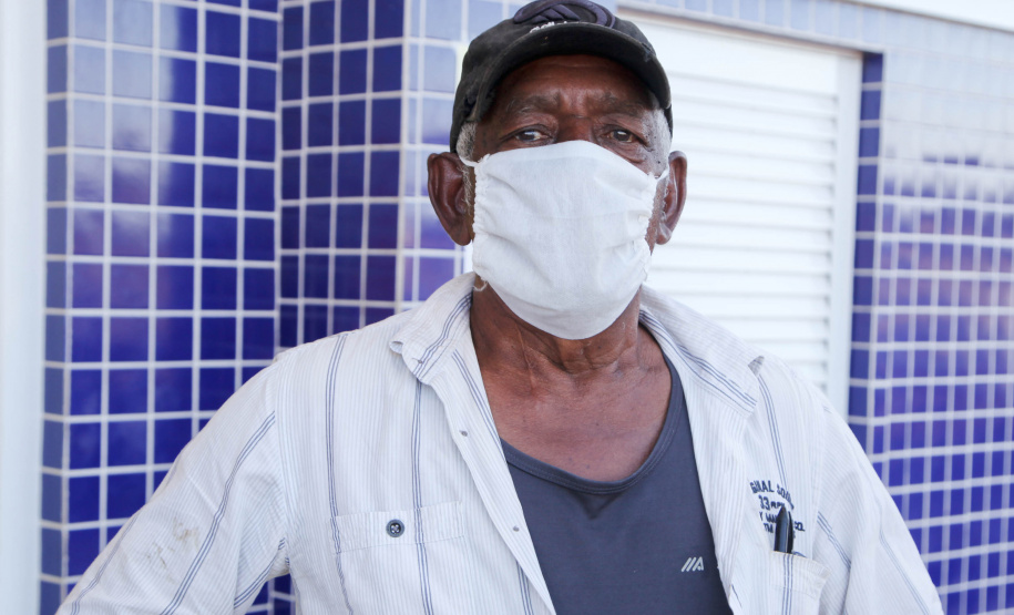 Centro de Saúde Com apoio do Estado, Palmas vai ganhar primeiro Centro da Saúde do Idoso. Manoel dos Santos. Foto: Ari Dias/AEN Foto: Ari Dias/AEN
