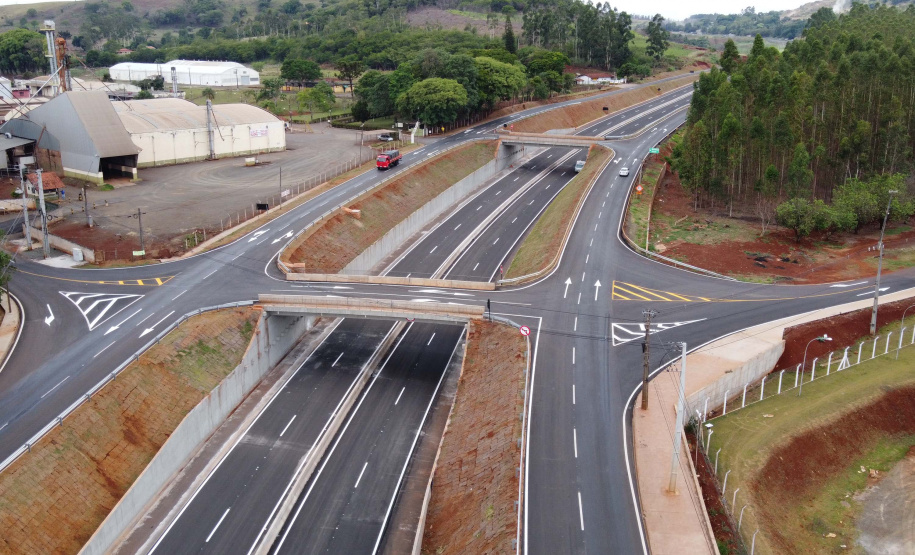 Projeto de duplicação da PR-445 entre Irerê e Mauá da Serra. Foto:DER