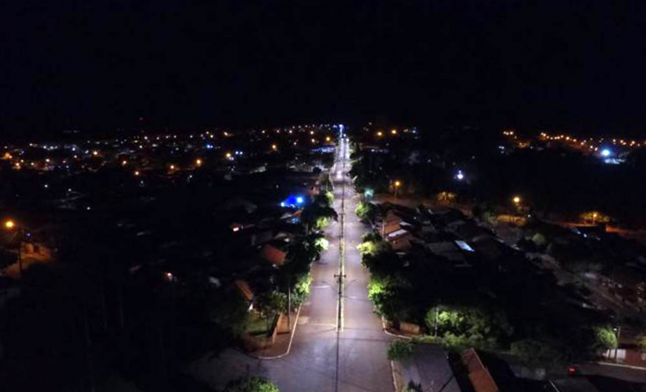Município de Sertaneja troca sistema de iluminação pública e ganha sustentabilidade
Foto: SEDU