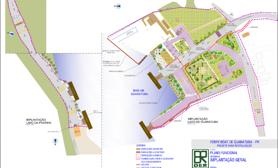 Duas empresas disputam a concessão do ferry-boat de Guaratuba
. Foto:DER