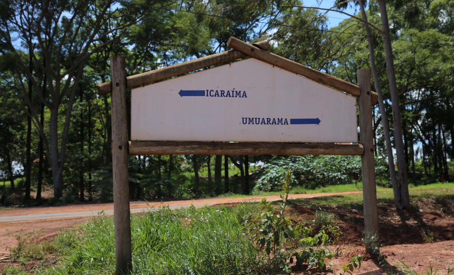 Estrada Boiadeira BR 487 Um convênio entre Itaipu Binacional, Departamento Nacional de Infraestrutura de Transportes (DNIT) e Governo do Paraná vai garantir a execução das obras no trecho paranaense da BR-487, mais conhecida como Estrada Boiadeira. O trecho de 47 km liga os municípios Icaraíma (Porto Camargo) e Umuarama (Serra dos Dourados), no Noroeste do Paraná, e deve estar pronto até início de 2022. 19/11/2020 - Foto: Geraldo Bubniak/AEN