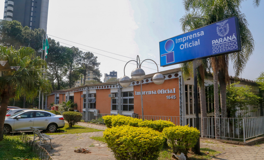 Como medida de economia, Estado extingue parque gráfico.Foto: Gilson Abreu/AEN