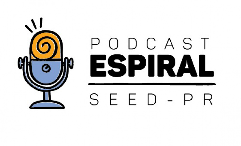 Seed-PR lança podcast Espiral para valorizar boas práticas de ensino na rede estadual. Imagem:SEED