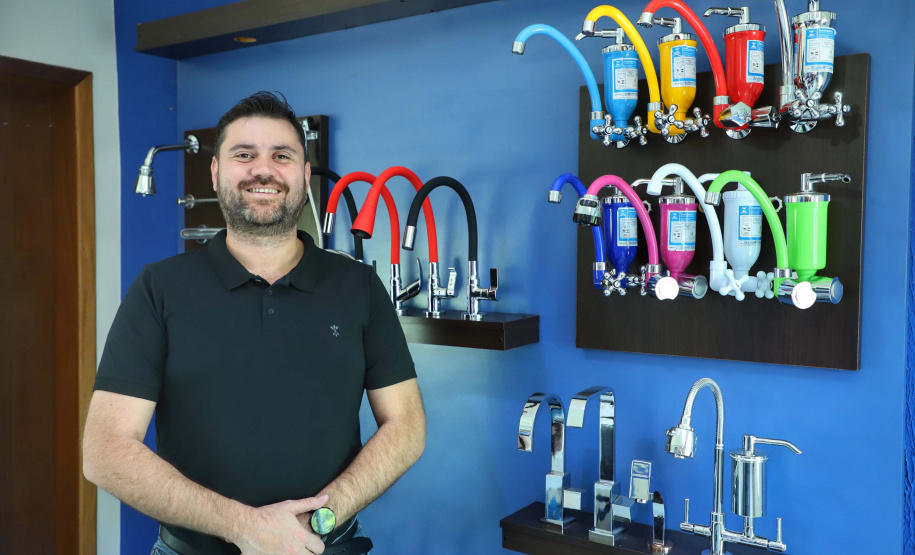 Fabricação de metais sanitários gera emprego e renda para Loanda e região. Foto: José Fernando Ogura/AEN