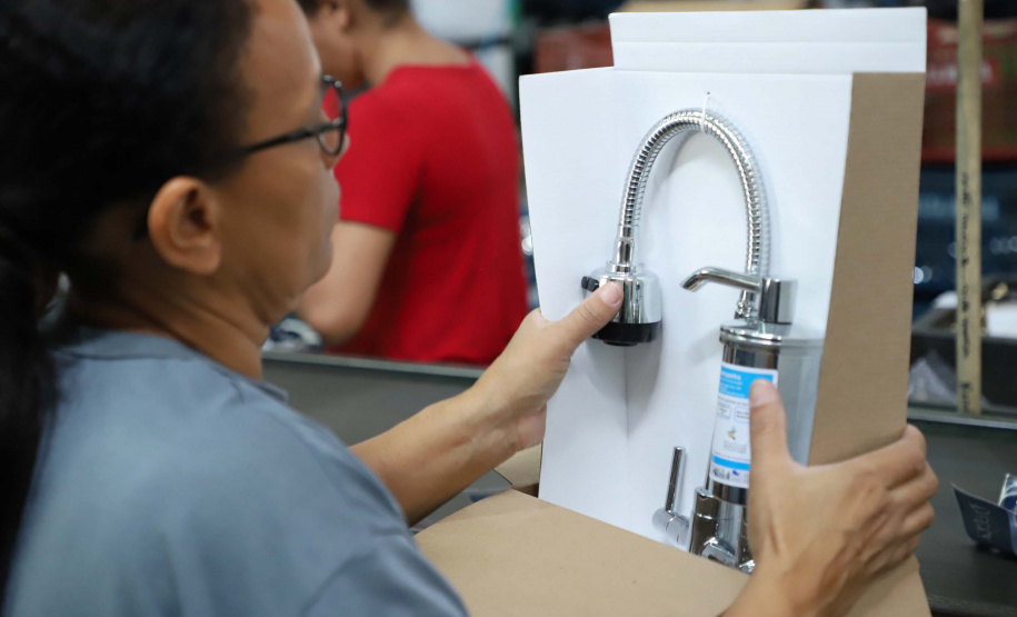 Fabricação de metais sanitários gera emprego e renda para Loanda e região. Foto: José Fernando Ogura/AEN