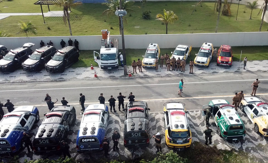 Mais de 500 pessoas são presas e 7 toneladas de maconha e 68 armas apreendidas nas duas etapas da Operação Sinergia. Foto:SESP