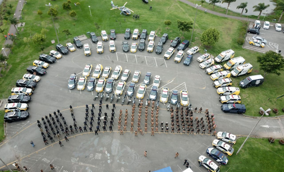 Mais de 500 pessoas são presas e 7 toneladas de maconha e 68 armas apreendidas nas duas etapas da Operação Sinergia. Foto:SESP